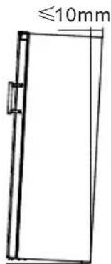 HISENSE GSNF 235 A++ WE - Nivelling van het apparaat - 1