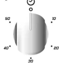 CANDY CCG5100SW1 - UTILISATION DE LA MINUTERIE - 1