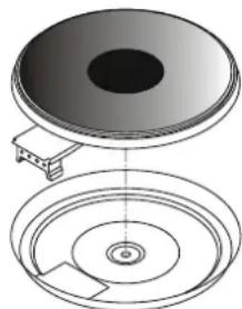 CANDY CCG5100SW1 - USE OF COOKTOP ELECTRICAL PLATES - 1