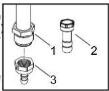 CANDY CCG5100SW1 - Aansluiting op flexibele Niet-metalen pijp - 3
