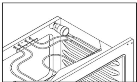 CANDY CCG5100SW1 - To Replace the inside light - 1