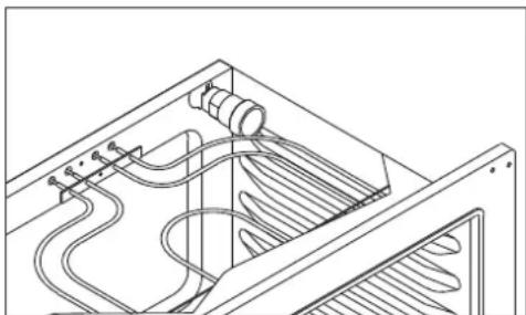 CANDY CCG5100SW1 - Per sostituire la luce interna - 1