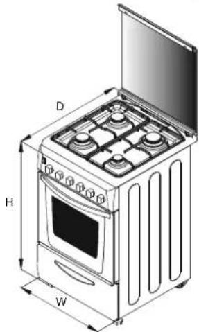 CANDY CCG5100SW1 - CONVERSION FOR DIFFERENT GAS TYPES - 8