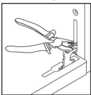 CANDY CCG5100SW1 - Para sustituir la bombilla del interior delorno - 1