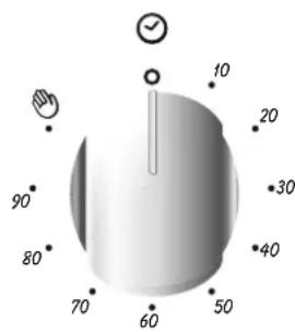 CANDY CCG5100SW1 - USO DEL TEMPORIZADOR - 1