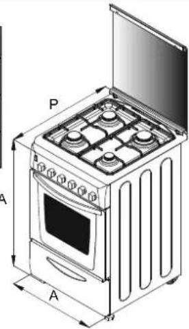 CANDY CCG5100SW1 - Gasoven - 6