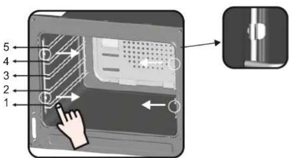 CANDY CCG5100SW1 - RIMOZIONE E PULIZIA DELLE GRIGLIE - 1