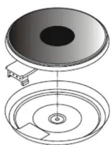 CANDY CCG5100SW1 - BEDIENUNG DER ELEKTRISCHEN KOCHSTELLEN DES KOCHFELDS - 1
