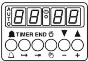 CANDY CCG5100SW1 - Impostare il tempo corretto: - 1