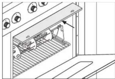 HOTPOINT CP 857 GT - Fonctionnement du grille électrique - 1