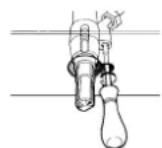 HOTPOINT CP 857 GT - Replacing the independent "double flame" burner nozzles: - 5