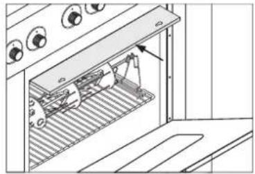 HOTPOINT CP 857 GT - Electric grill operation - 1