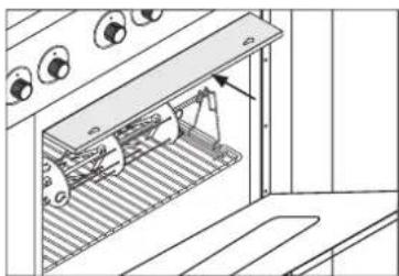 HOTPOINT CP 059 MD.3 (X) F - Funzionamento del grill elettrico - 1