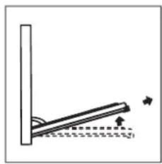 HOTPOINT CP 059 MD.3 (X) F - Important: cleaning operations must be made horizontally, in the direction of the steel glazing. - 2