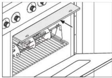 HOTPOINT CP 058 GT (X) F - Fonctionnement du grille électrique - 1