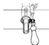 HOTPOINT CP 058 GT (X) F - Replacing the independent "double flame" burner nozzles: - 5