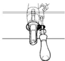 HOTPOINT CP 058 GT (X) F - Sostituzione degli ugelli su bruciatore a "doppie fiamme" independenti: - 3