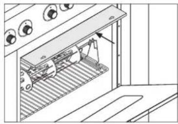 HOTPOINT CP 058 GT (X) F - Funcionamento de la parrilla electrica - 1