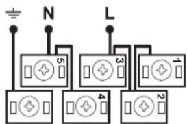 HOTPOINT CE6VP5 - Raccordement électrique Montage du cordon d'alimentation - 2