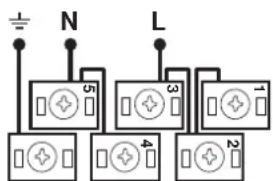 HOTPOINT CE6VP5 - Fitting the power supply cable - 2