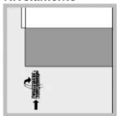 HOTPOINT CE6VP5 - Posicionamento e nivelamento - 2