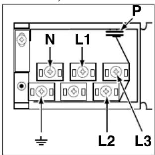 HOTPOINT CE6VP5 - Fitting the power supply cable - 3