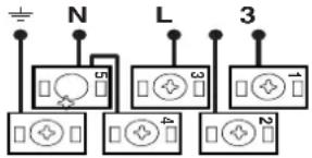 HOTPOINT CE6VP5 - Συναρμολόγηση καλωδίου τροφοδοσίας Άνοιγμα πινακίδας ακροδεκτών: - 4