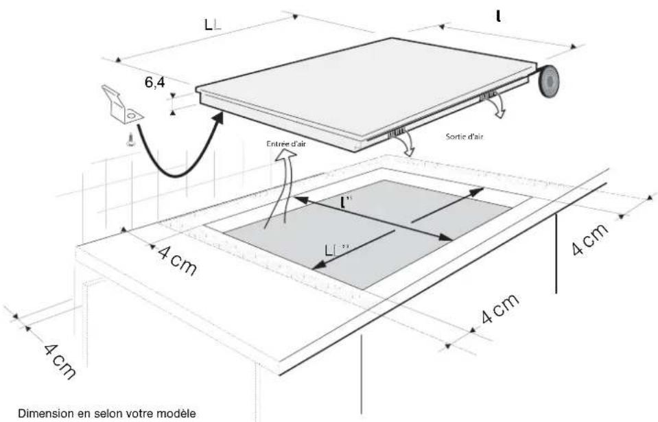DE DIETRICH KIP711W - / Installation de votre appareilfr - 2