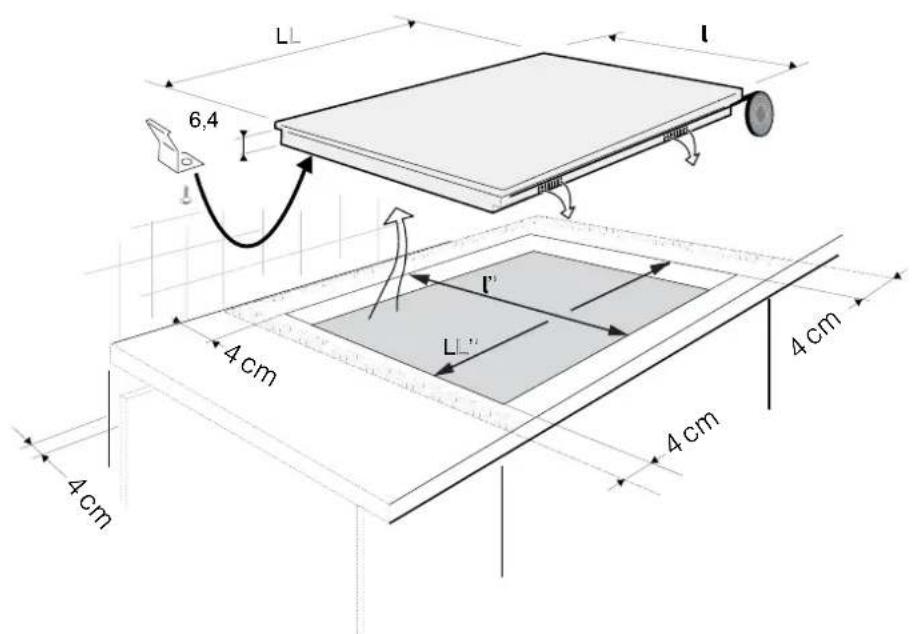 DE DIETRICH KIP711W - / INSTALLING YOUR APPLIANCE - 2