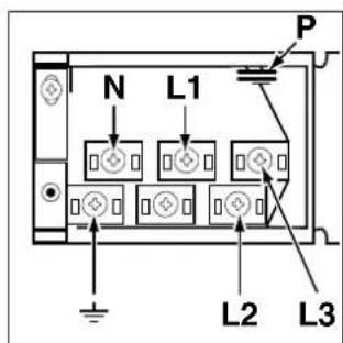 SCHOLTES CI 96I I S - Fitting the power supply cable - 3