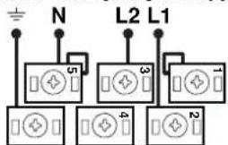 SCHOLTES CI 96I I S - 400V 2N~ H05RR-F 4x4 CEI-UNEL 35363 H05VV-F 4x4 CEI-UNEL 35746 - 1