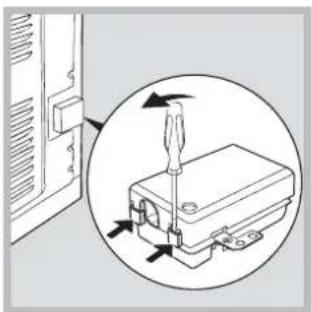 SCHOLTES CI 96I I S - Fitting the power supply cable - 1