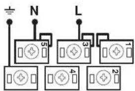 SCHOLTES CI 96I I S - Fitting the power supply cable - 2