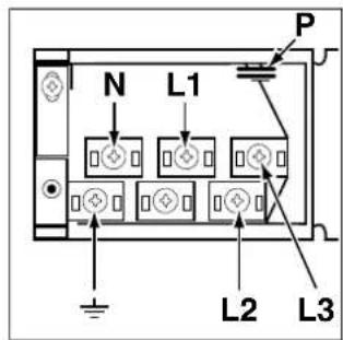 SCHOLTES CI 66V A S - Electrical connection Fitting the power supply cable - 3