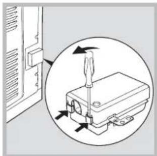 SCHOLTES CI 66V A S - Electrical connection Fitting the power supply cable - 1