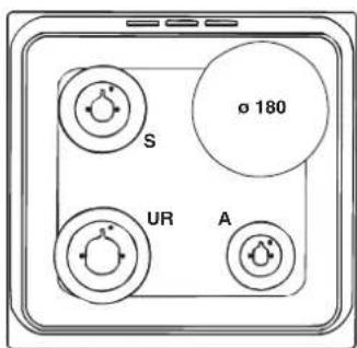 SCHOLTES CI 66M I S - Table of burner and nozzle specifications - 1
