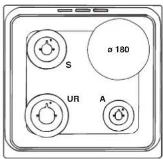 SCHOLTES CI 66M I S - Adattamento del piano cottura - 5