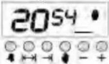 PKM EH460 GK6 - EINSTELLUNG ELEKTROTIMER (Für Ausführungen mit digitalem Timer) - 1
