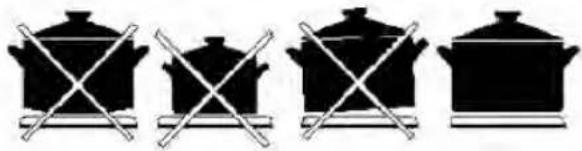 PKM EH460 GK6 - Gebruik van de keramische kookzones - 1