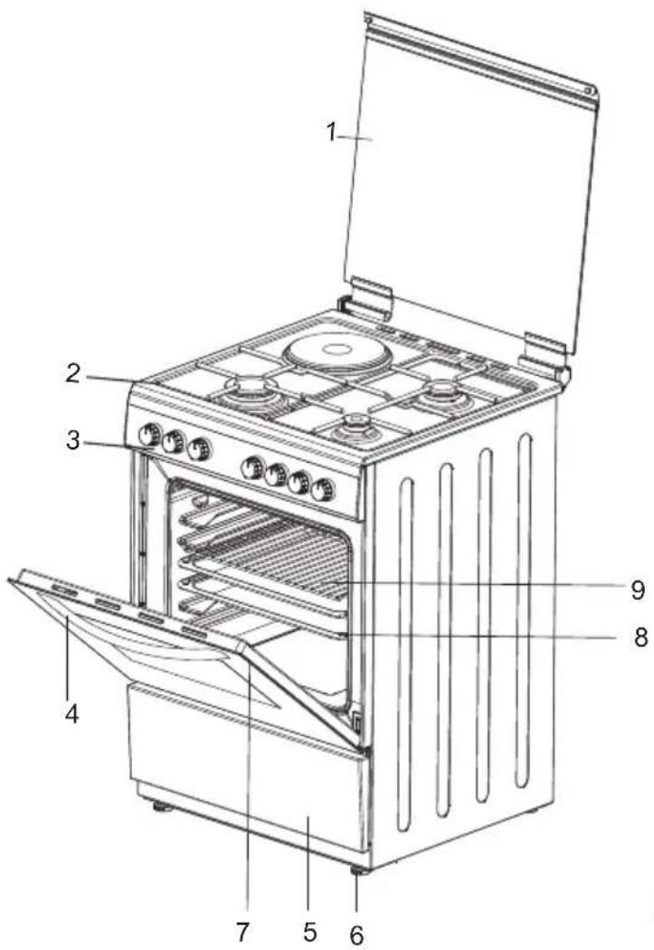 BOMPANI BI640YAP - PARTE 1: PRESENTAZIONE E DIMENSIONI DEL PRODOTTO - 1