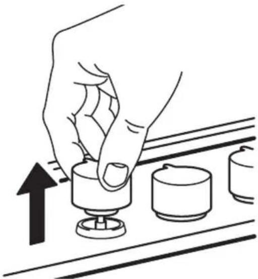 IKEA ELDSLÅGA - AUSTAUSCH DER EINSTELLKNÖPFE - 4