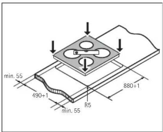 AEG-ELECTROLUX 96931KMN - Sticking on the seal - 2