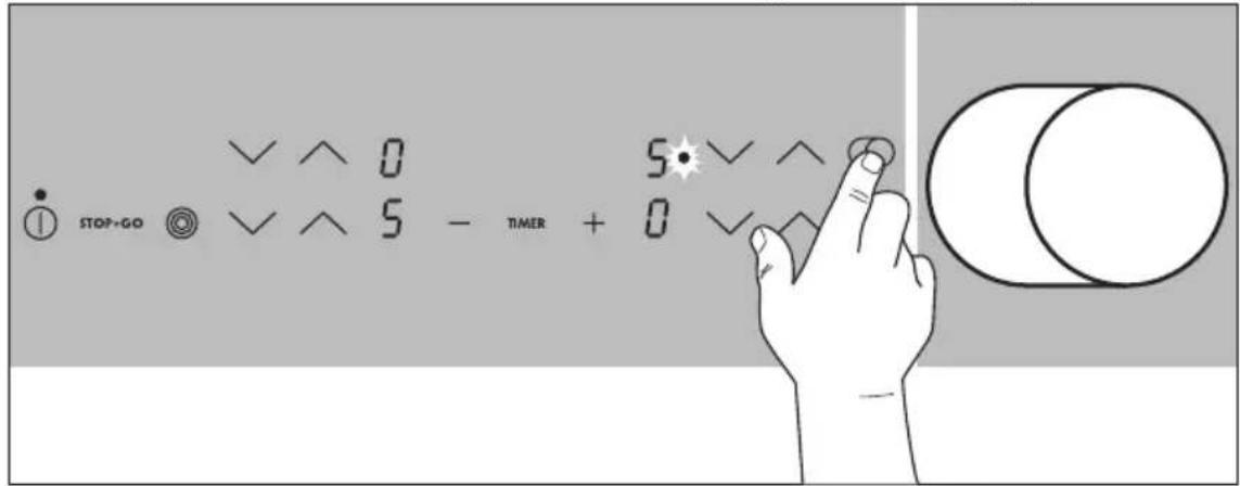 AEG-ELECTROLUX 76301 KF - Braadzone in- en uitschakelen - 2
