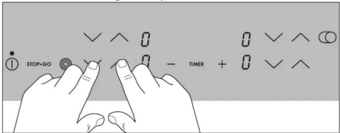 AEG-ELECTROLUX 76301 KF - Kookzone uitschakelen - 1