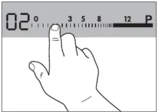 AEG-ELECTROLUX 68031 KFN - Bedieningsstrip - 1