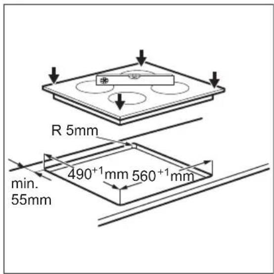 AEG-ELECTROLUX HK654400XB - Montage - 5