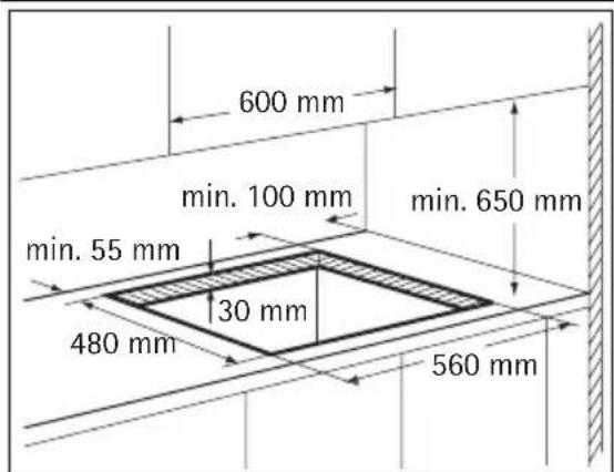 AEG-ELECTROLUX HG755520UM - Encastrement - 1