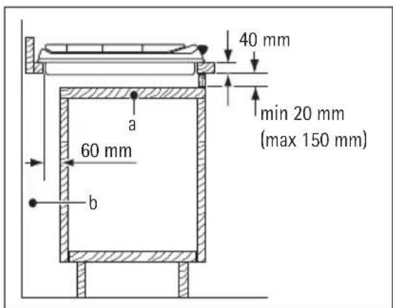 AEG-ELECTROLUX HG694340XB - Mováδα kouζινας με πόρτα - 1
