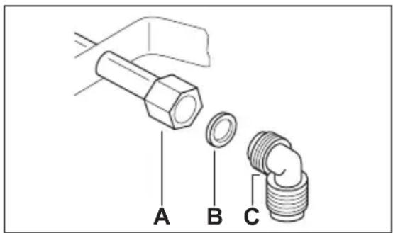AEG-ELECTROLUX HG654320UM - Raccordement au gaz - 2
