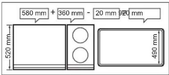 AEG-ELECTROLUX HC452400EB - Montage von mehr als einem Gerät - 1